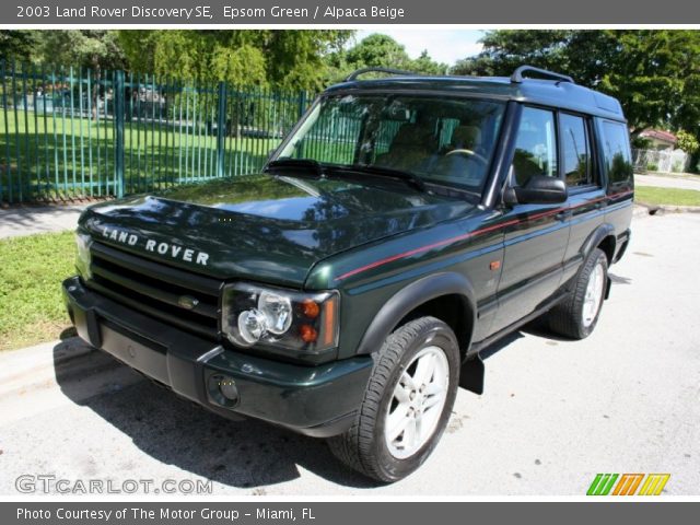 2003 Land Rover Discovery SE in Epsom Green