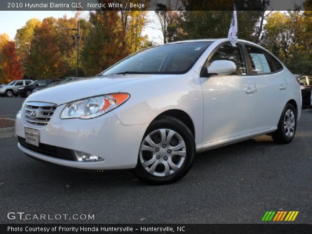 2010 Hyundai Elantra GLS in Nordic White