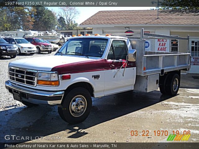 1997 Ford F350 XLT Regular Cab in Colonial White