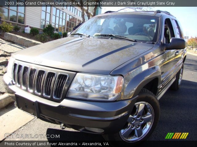 2003 Jeep Grand Cherokee Overland 4x4 in Graphite Metallic