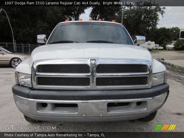 1997 Dodge Ram 3500 Laramie Regular Cab 4x4 Dually in Bright White