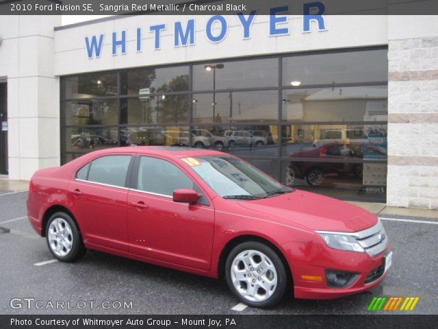 2010 Ford Fusion SE in Sangria Red Metallic