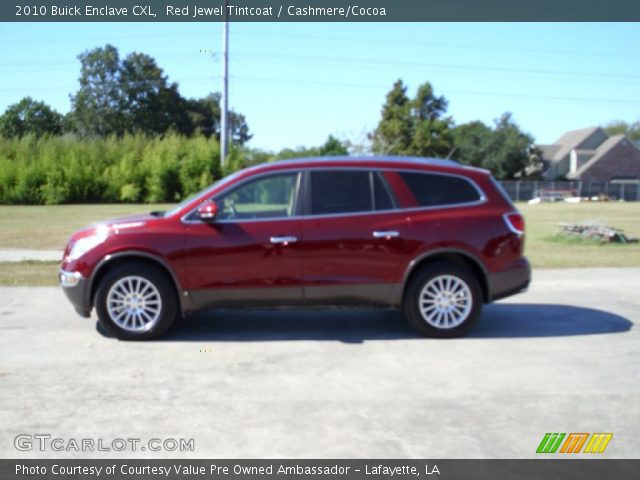 2010 Buick Enclave CXL in Red Jewel Tintcoat