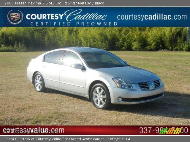 2005 Nissan Maxima 3.5 SL in Liquid Silver Metallic