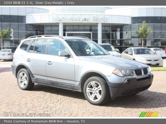 2004 BMW X3 3.0i in Silver Grey Metallic