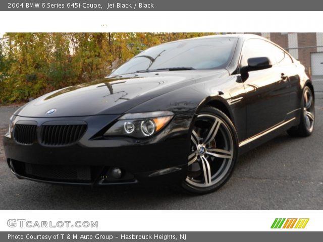 2004 BMW 6 Series 645i Coupe in Jet Black