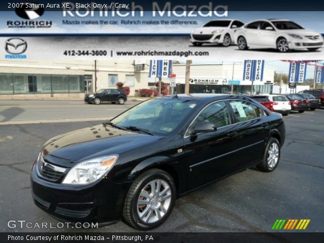 2007 Saturn Aura XE in Black Onyx