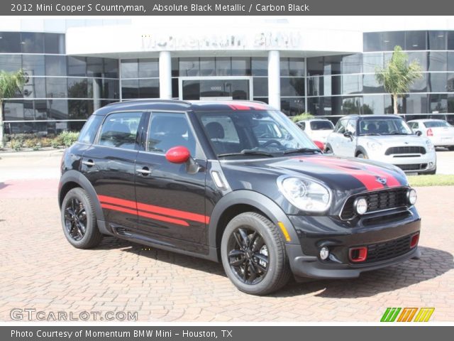 2012 Mini Cooper S Countryman in Absolute Black Metallic