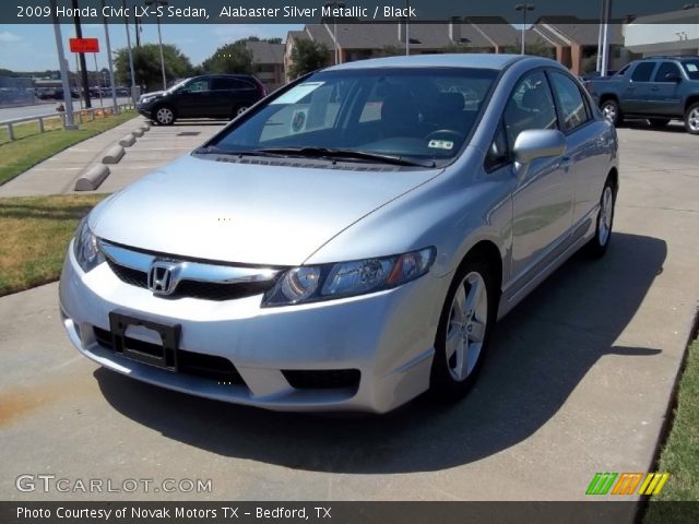 2009 Honda Civic LX-S Sedan in Alabaster Silver Metallic