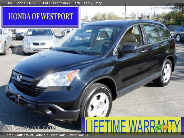 2008 Honda CR-V LX 4WD in Nighthawk Black Pearl