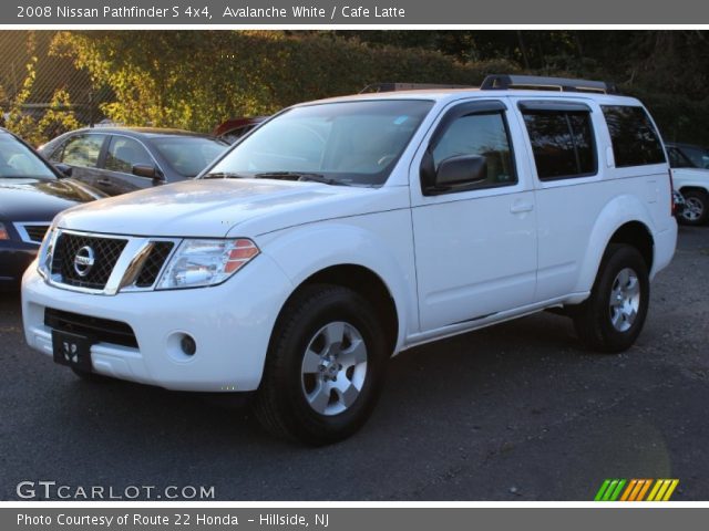 White nissan pathfinder 2008 #4