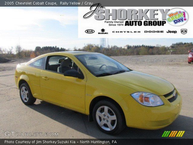 2005 Chevrolet Cobalt Coupe in Rally Yellow