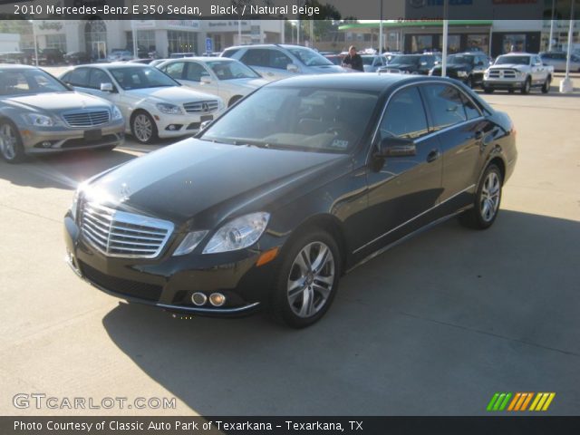 2010 Mercedes-Benz E 350 Sedan in Black