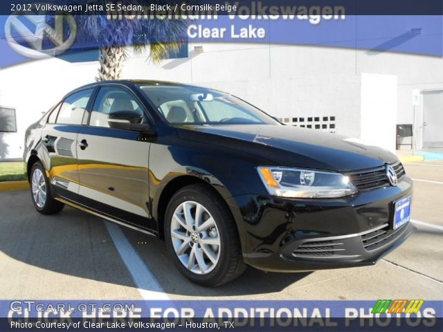 2012 Volkswagen Jetta SE Sedan in Black