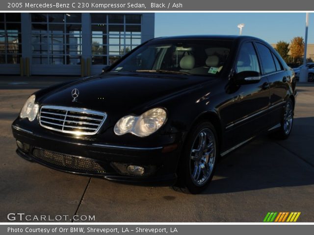 2005 Mercedes-Benz C 230 Kompressor Sedan in Black