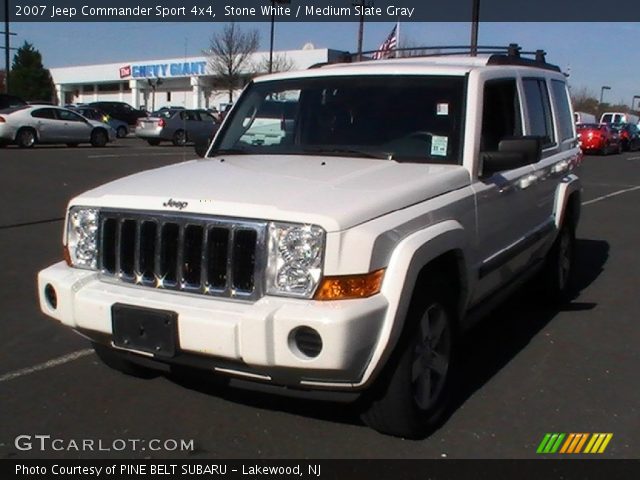 2007 Jeep Commander Sport 4x4 in Stone White