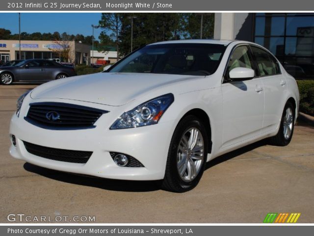 2012 Infiniti G 25 Journey Sedan in Moonlight White