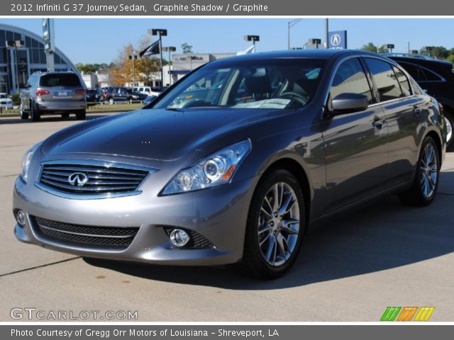 2012 Infiniti G 37 Journey Sedan in Graphite Shadow