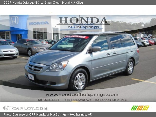 2007 Honda Odyssey EX-L in Slate Green Metallic