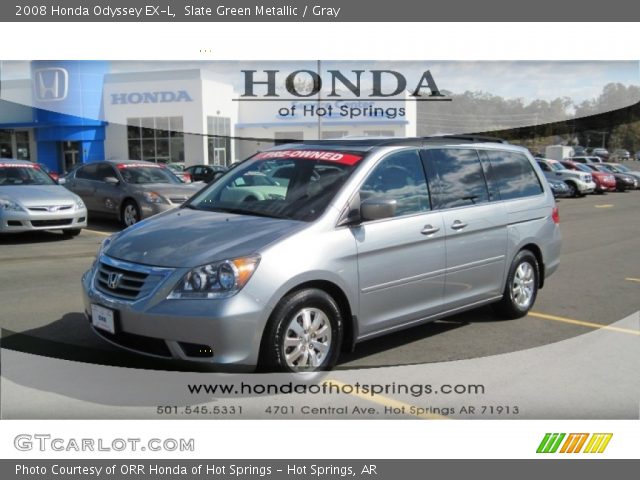 2008 Honda Odyssey EX-L in Slate Green Metallic