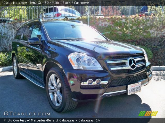 2011 Mercedes-Benz GL 450 4Matic in Black