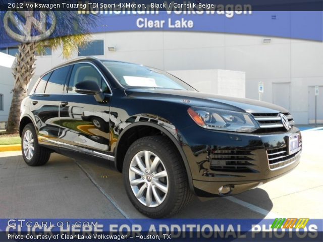 2012 Volkswagen Touareg TDI Sport 4XMotion in Black