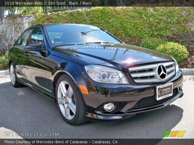 2010 Mercedes-Benz C 300 Sport in Black