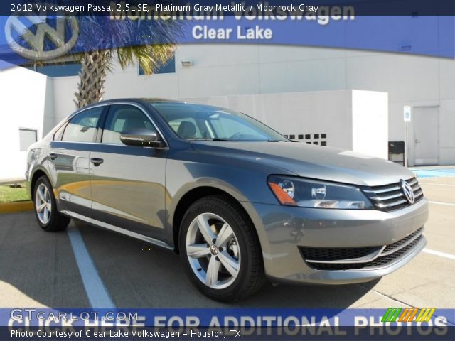 2012 Volkswagen Passat 2.5L SE in Platinum Gray Metallic