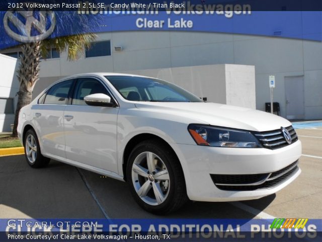 2012 Volkswagen Passat 2.5L SE in Candy White
