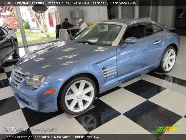 2005 Chrysler Crossfire Limited Coupe in Aero Blue Pearlcoat