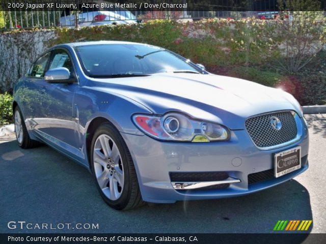 2009 Jaguar XF Luxury in Azure Blue Metallic