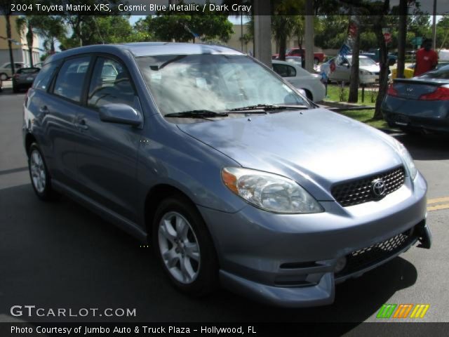 2004 Toyota Matrix XRS in Cosmic Blue Metallic