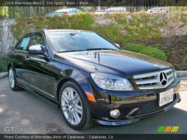 2009 Mercedes-Benz C 300 Sport in Black