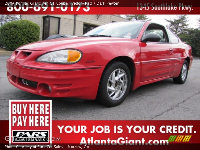 2004 Pontiac Grand Am GT Coupe in Victory Red