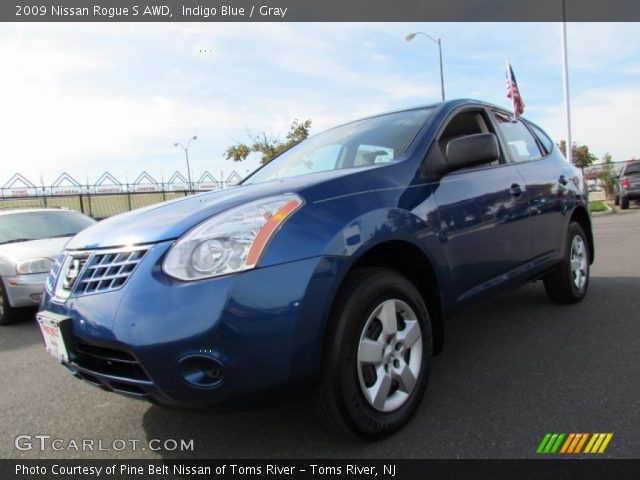 2009 Nissan Rogue S AWD in Indigo Blue