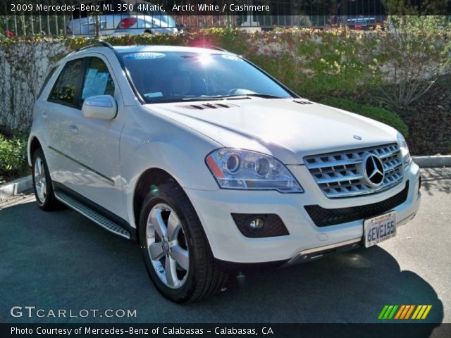 2009 Mercedes-Benz ML 350 4Matic in Arctic White