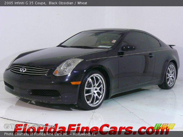 2005 Infiniti G 35 Coupe in Black Obsidian
