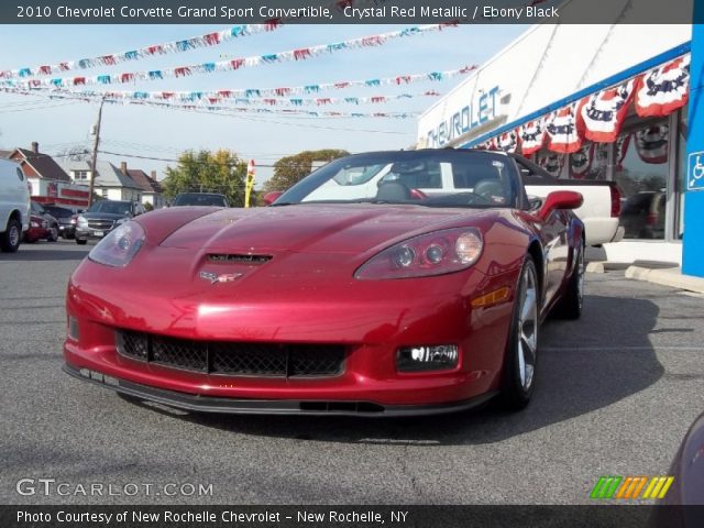 2010 Chevrolet Corvette Grand Sport Convertible in Crystal Red Metallic