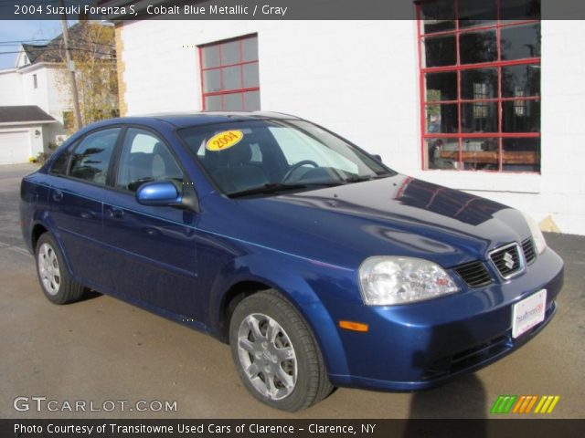 2004 Suzuki Forenza S in Cobalt Blue Metallic