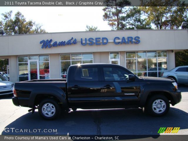 2011 Toyota Tacoma Double Cab in Black