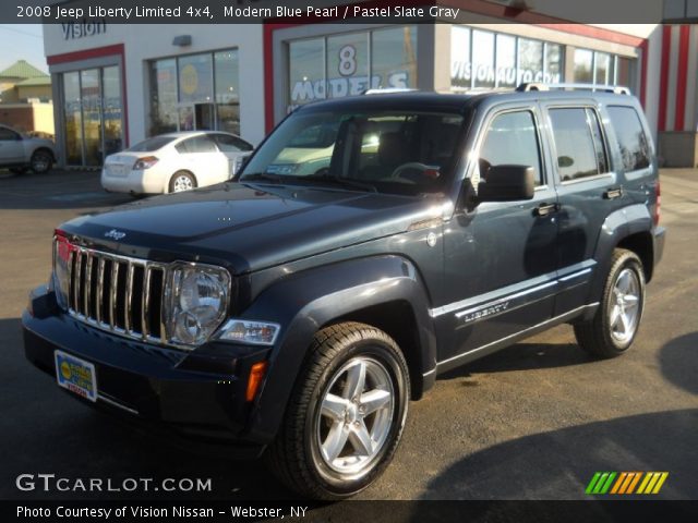 2008 Jeep Liberty Limited 4x4 in Modern Blue Pearl