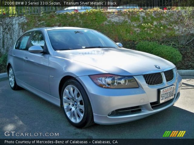 2006 BMW 3 Series 330i Sedan in Titanium Silver Metallic