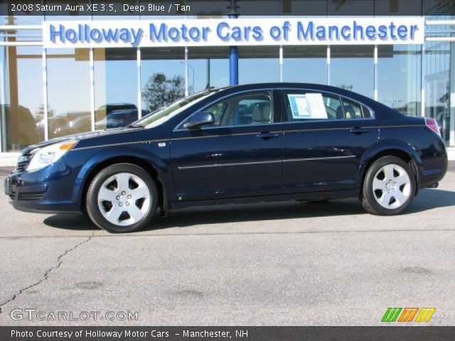 2008 Saturn Aura XE 3.5 in Deep Blue