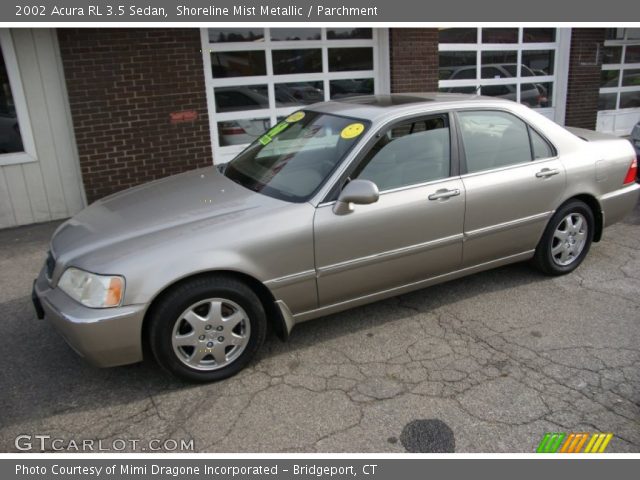 2002 Acura RL 3.5 Sedan in Shoreline Mist Metallic