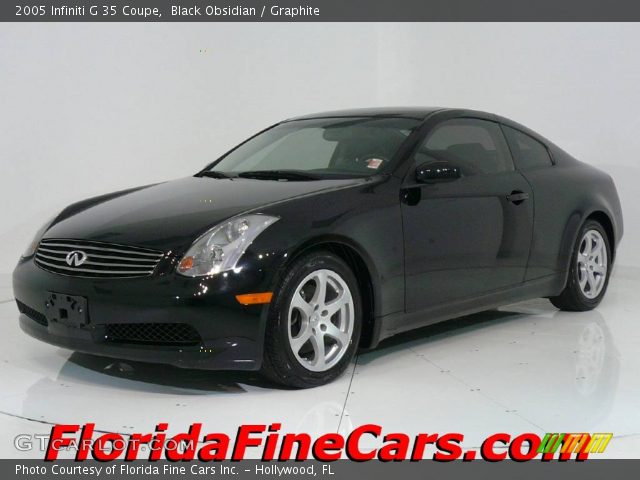 2005 Infiniti G 35 Coupe in Black Obsidian