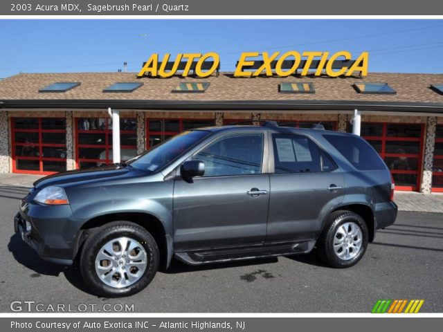 2003 Acura MDX  in Sagebrush Pearl