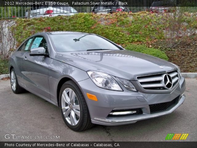 2012 Mercedes-Benz E 350 Coupe in Palladium Silver Metallic