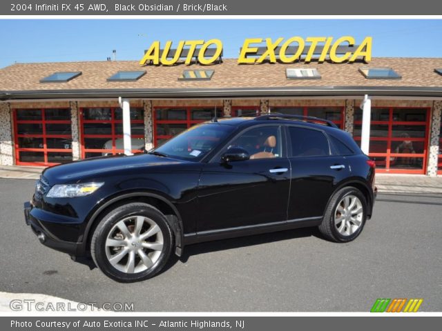 2004 Infiniti FX 45 AWD in Black Obsidian