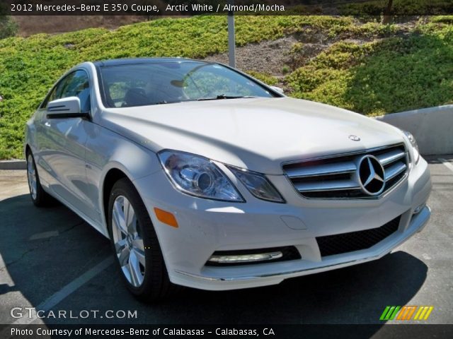 2012 Mercedes-Benz E 350 Coupe in Arctic White