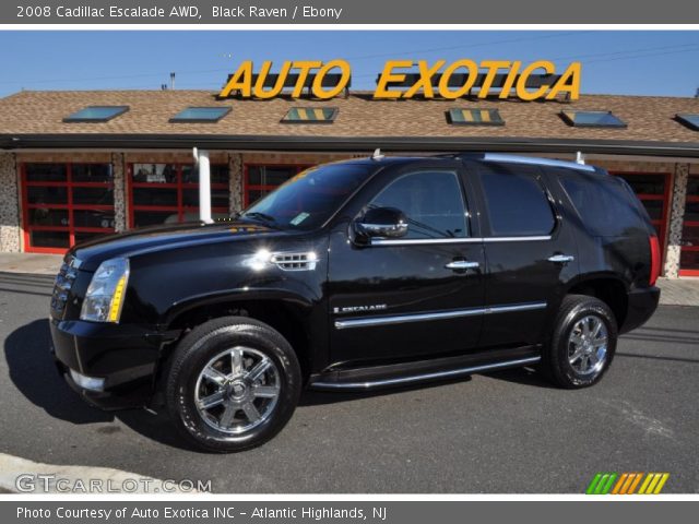 2008 Cadillac Escalade AWD in Black Raven